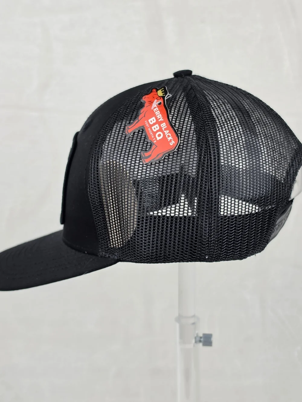 Terry Black's Barbecue Fort Worth Texas Trucker Hat Black Patch Snapback NWT